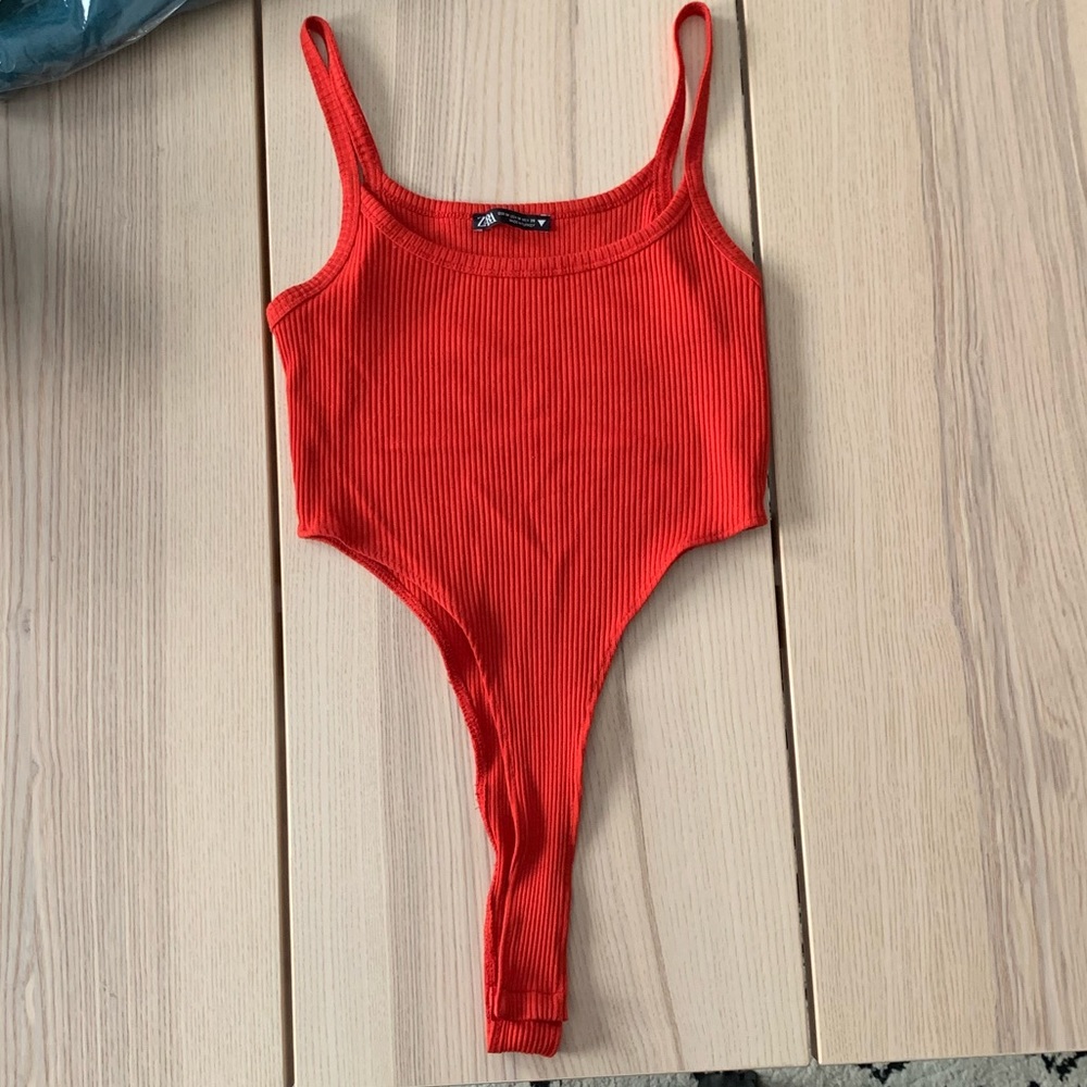 Zara Ribbed Bodysuit
